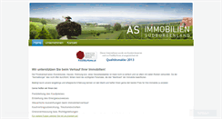 Desktop Screenshot of immobilien-suedburgenland.at